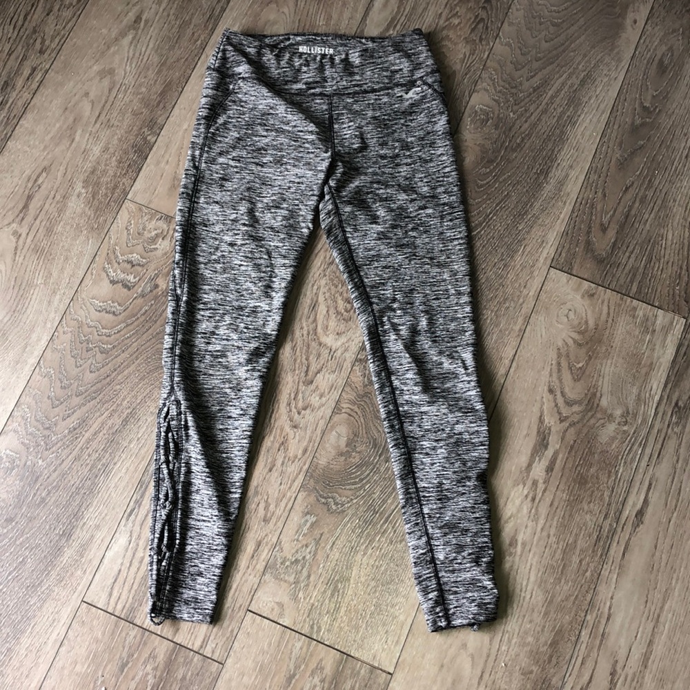 Gray leggings